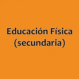 EDUCACIÓN FÍSICA